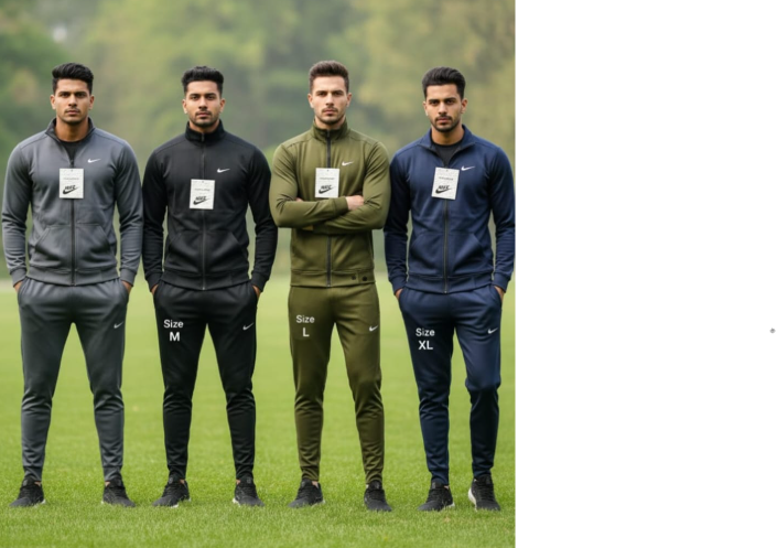 Mock Neck Track Suit