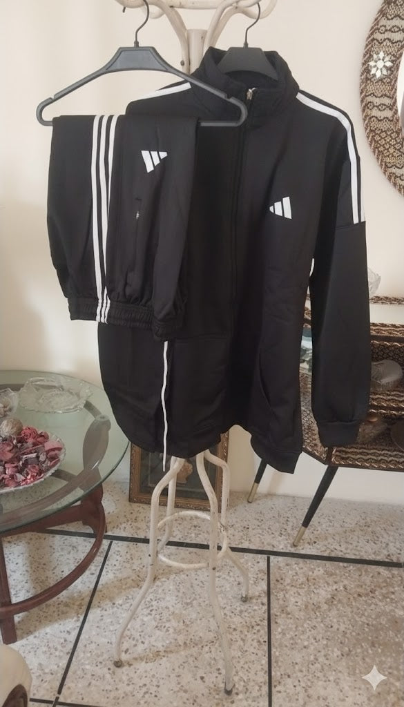 Mock Neck Track Suit