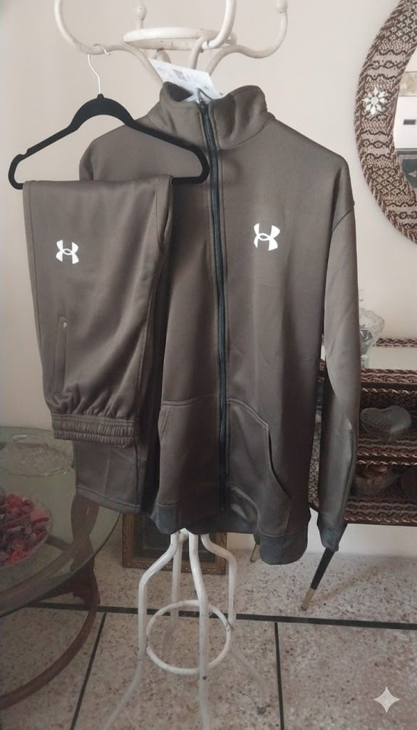 Mock Neck Track Suit