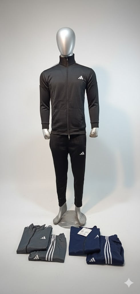 Mock Neck Track Suit